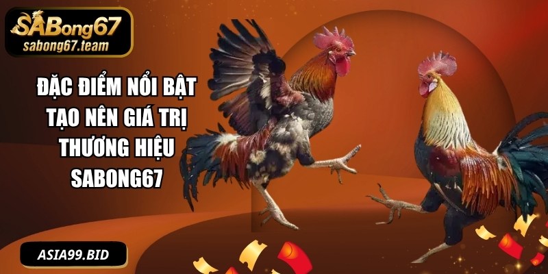 Đặc điểm nổi bật tạo nên giá trị thương hiệu SABONG67