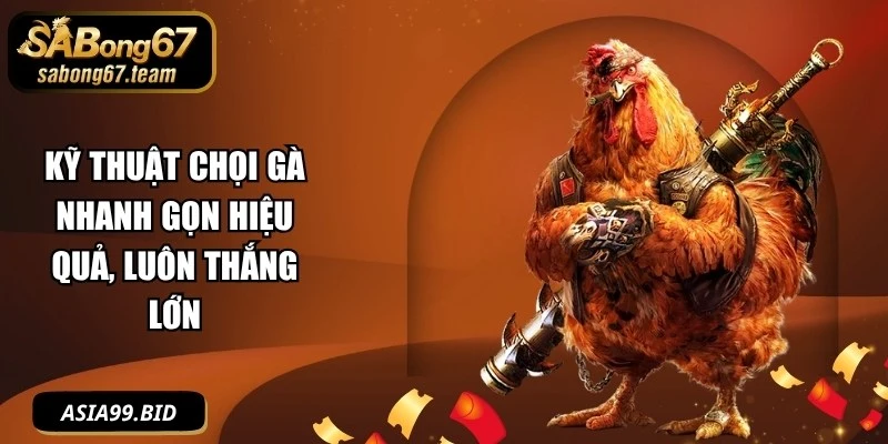 Kỹ Thuật Chọi Gà Nhanh Gọn
